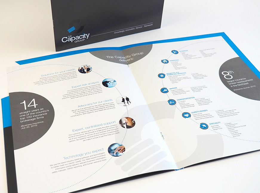 Brochure design photo