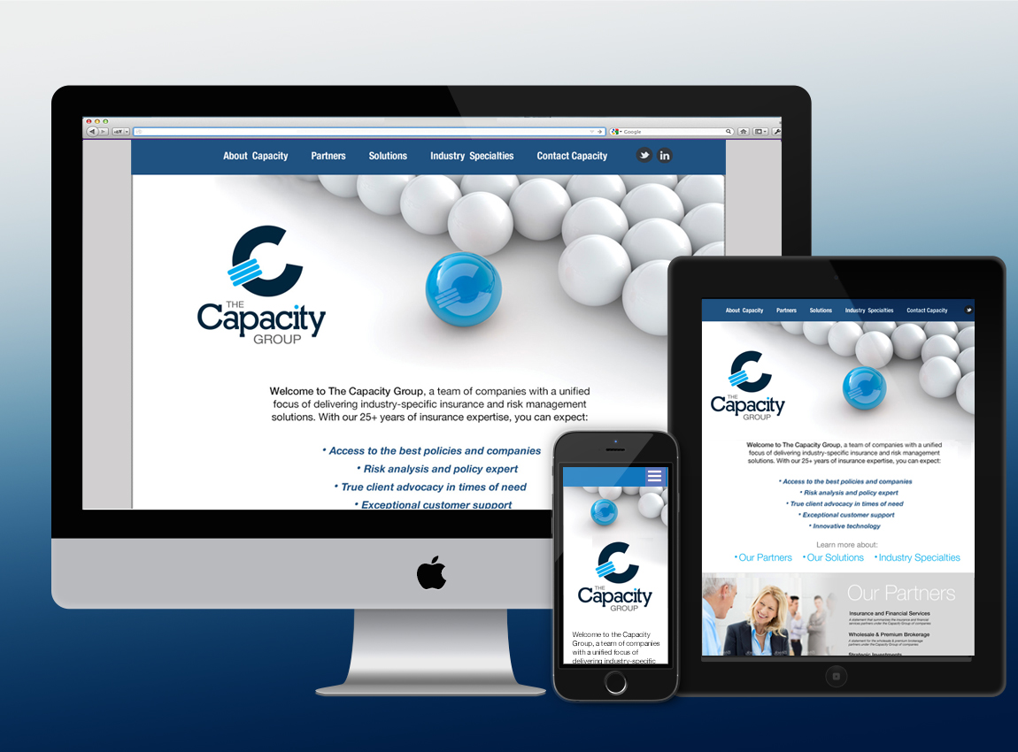 website deisgn insurance